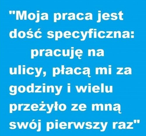 Twój pierwszy raz